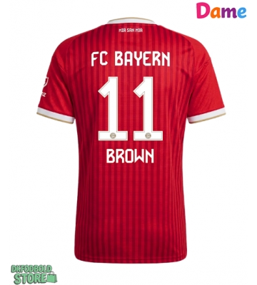 Bayern Munich Nathaniel Brown #11 Replika Hjemmebanetrøje Dame 2026-27 Kortærmet